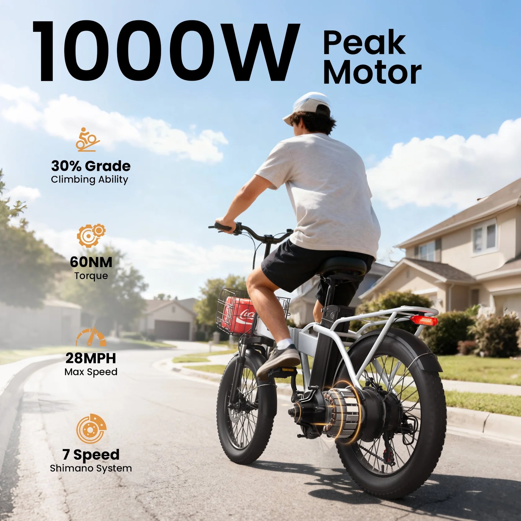 QRONGE Waterfall Folding Elect - Commuter Biking recensione e prezzo